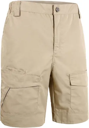 Khaki Shorts Men Fashion Outdoor Cotton Cargo Shorts Multi Pocket Buckle Zipper Tooling Short Trendy Clothes 2023
