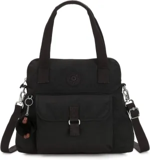 Kipling Pahneiro Handbag Black Tonal