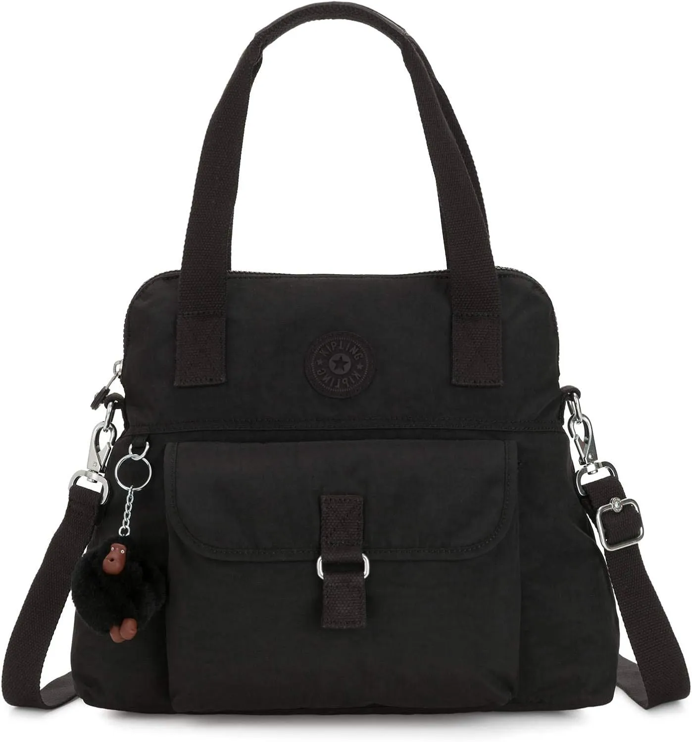 Kipling Pahneiro Handbag Black Tonal