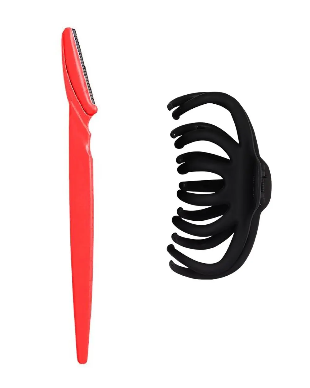 Kitsch Dermaplaning Tool Face Razor for Women & Large Octopus Hair Claw Clips for Thick Hair with Discount