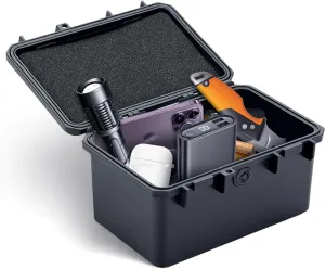KIWIFOTOS IP67 Waterproof Outdoor Dry Box for Boat, Kayak, and Camping, Diving & Cameras, Phones, Outdoor Fishing, Hiking Gear Storage Shockproof Protector Hard Case