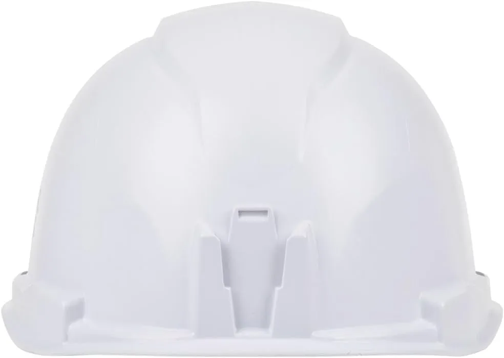Klein Tools 60107RL Hard Hat, Rechargeable Headlamp, Non-Vented, Cap Style, Padded Self-Wicking Odor-Resistant Sweatband, Tested up to 20kV