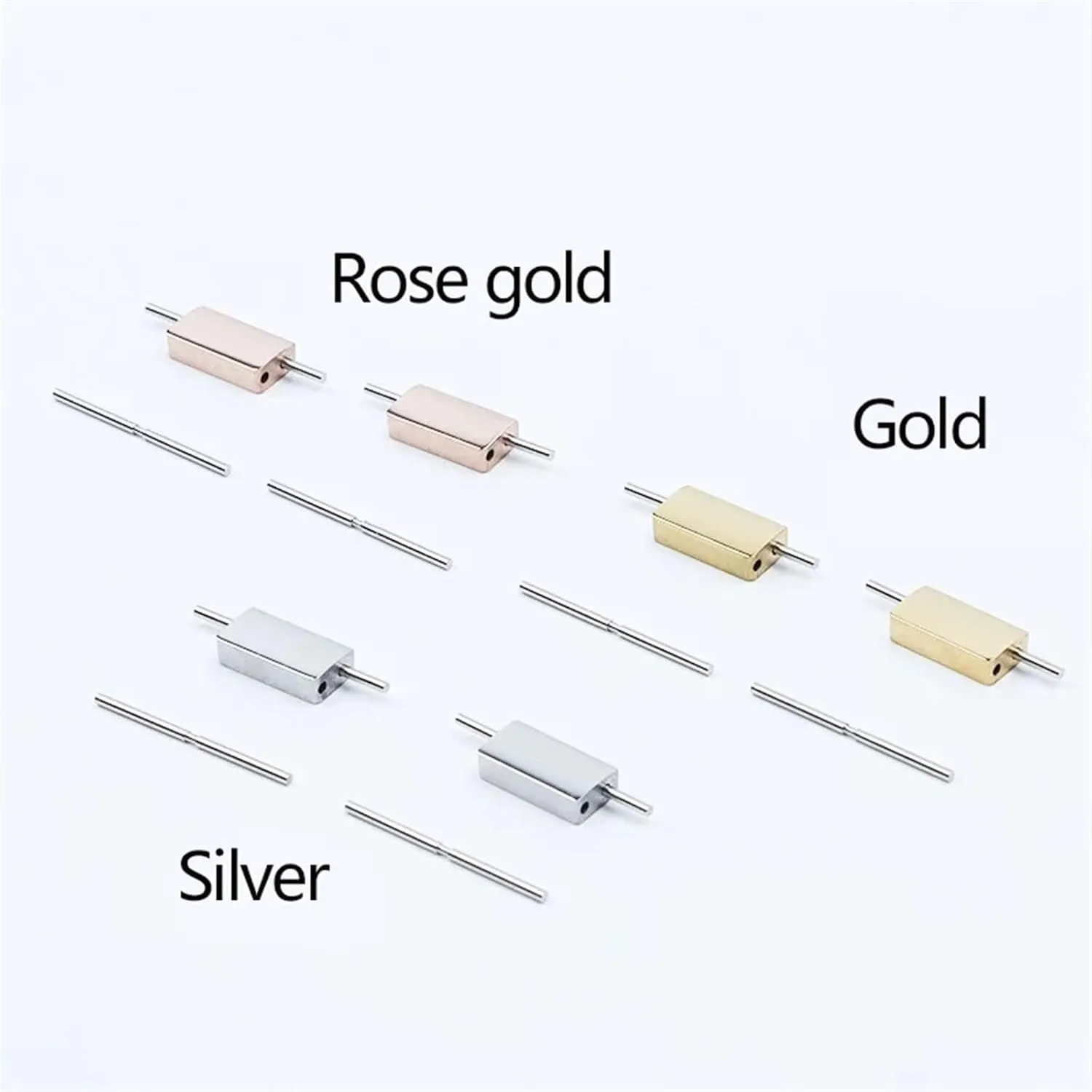 KLVN 13mm End Link Connection Stainless Steel For PATEK PHILIPPE PP 5711 5712G Watch Strap Rubber Leather Nautilus Watchband