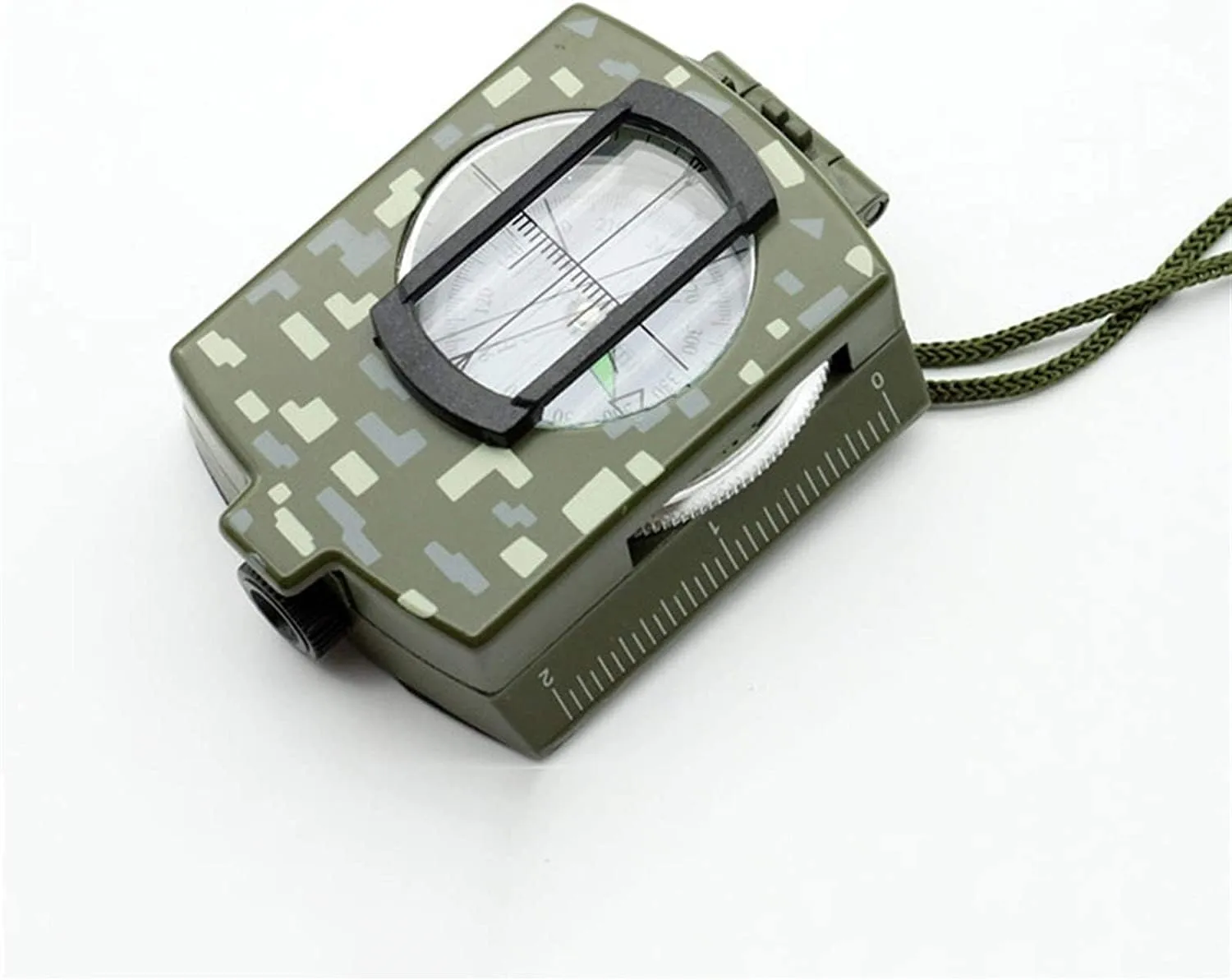 KouRy Compass Survival Hiking Outdoor Camping Equipment Geological Compass Compact Bicycle Cross-Country Hiking Camping Safe and Convenient