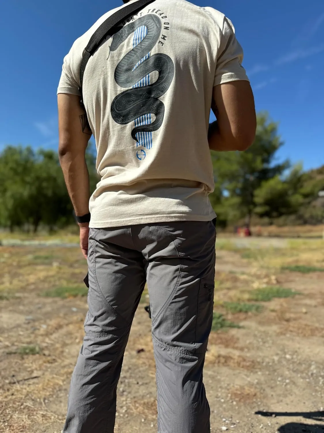 LAPG Men's Nomad Trail Hiking Pants, Flexible & Lightweight Stretch Tactical Cargo Pants, Outdoor Hiking Pants for Men