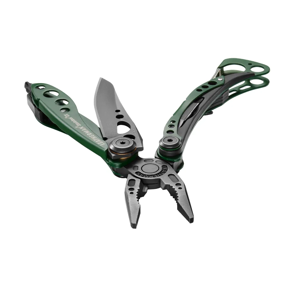 Leatherman 7 Tool Skeletool CX Lightweight Multi-Tool with Knife Blade OD Green