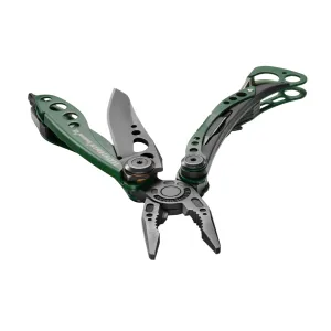 Leatherman 7 Tool Skeletool CX Lightweight Multi-Tool with Knife Blade OD Green