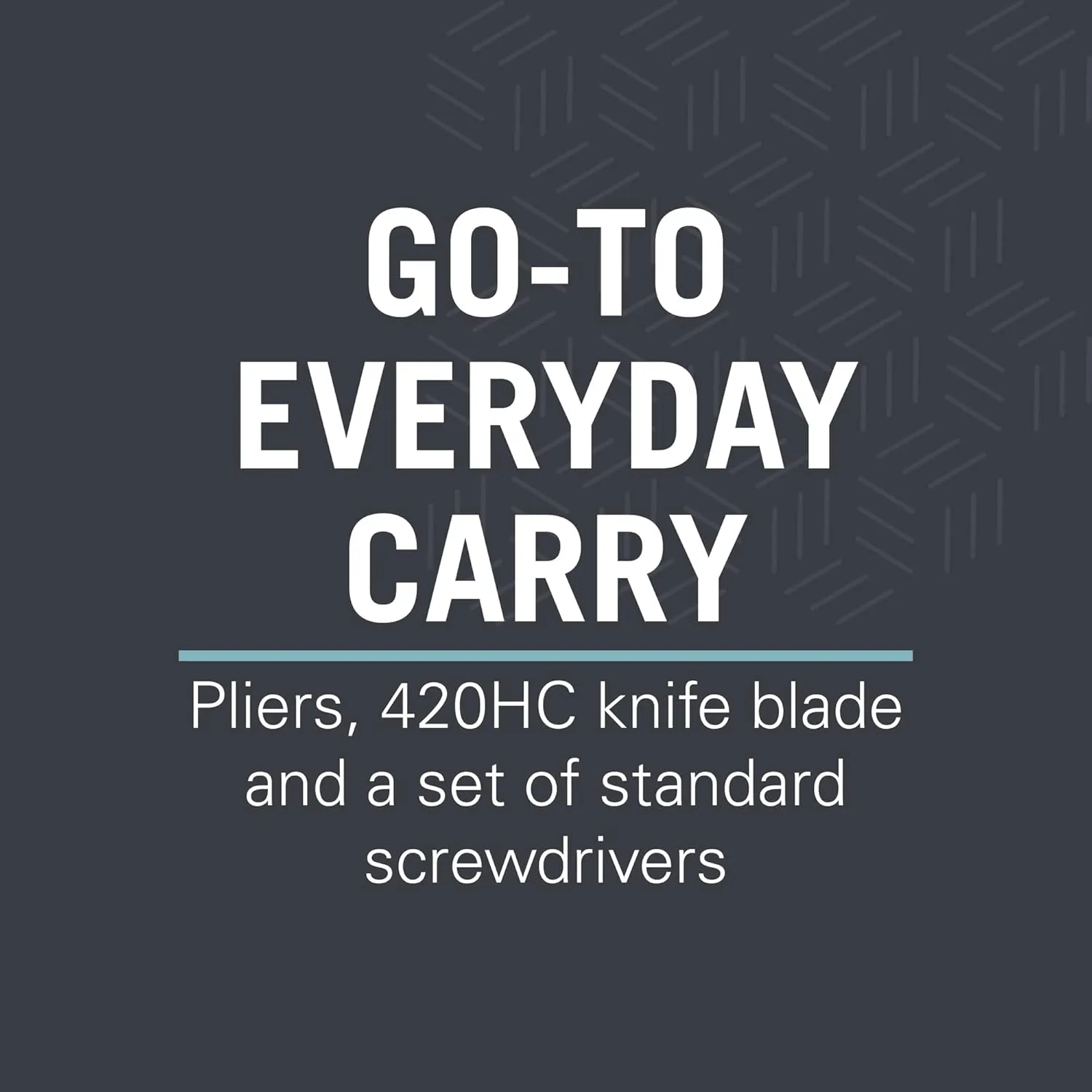LEATHERMAN, Bond Multi-tool, EDC Tool with 420HC Blade and Nylon Sheath, Heathered Cranberry