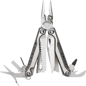 LEATHERMAN, Charge Plus TTI, 19-in-1 Premium, Versatile Multi-tool for Home, Outdoors, Auto Repairs, Everyday Carry (EDC), Stainless Steel