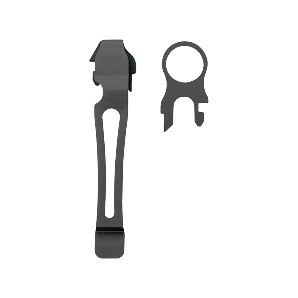 Leatherman Pocket Clip & Lanyard Ring Black