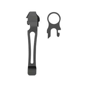 Leatherman Pocket Clip & Lanyard Ring Black