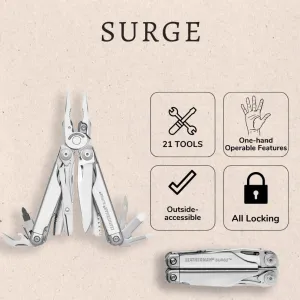 LEATHERMAN SURGE (Stainless)