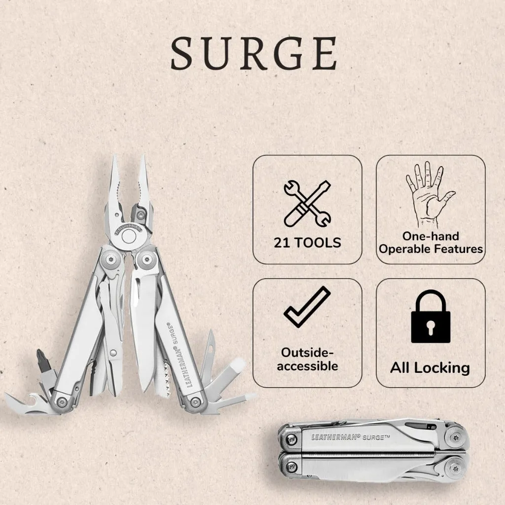 LEATHERMAN SURGE (Stainless)