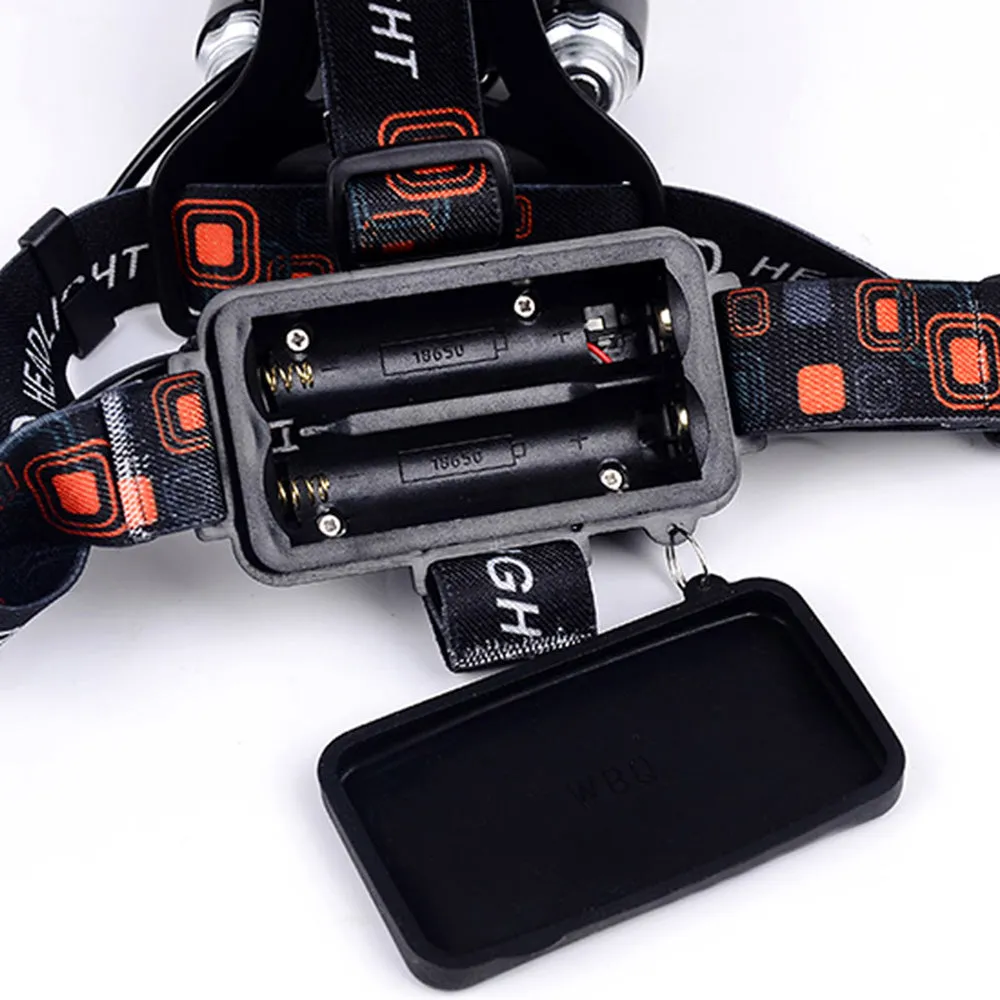 LED Headlamp 50000LM CREE XM-L 5 T6