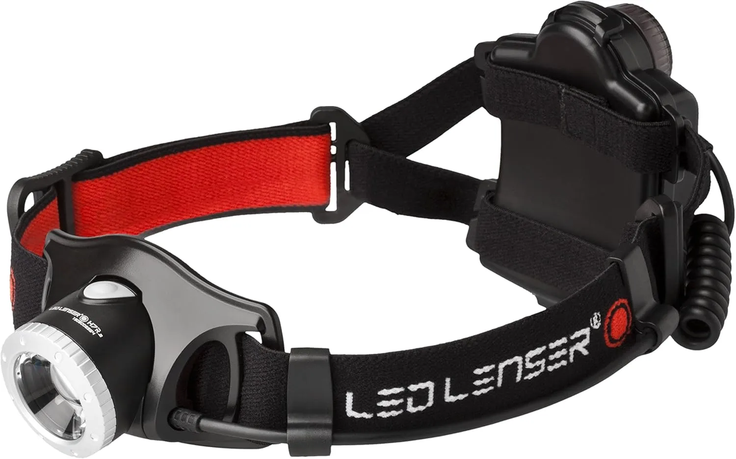 Ledlenser H7R.2 - Rechargeable LED Head Torch, Super Bright 300 Lumens Headlamp, Water Resistant (IPX6), Camping, Fishing, Hiking Equipment, Rechargeable Work Head Torch, Up to 30 Hours Running Time