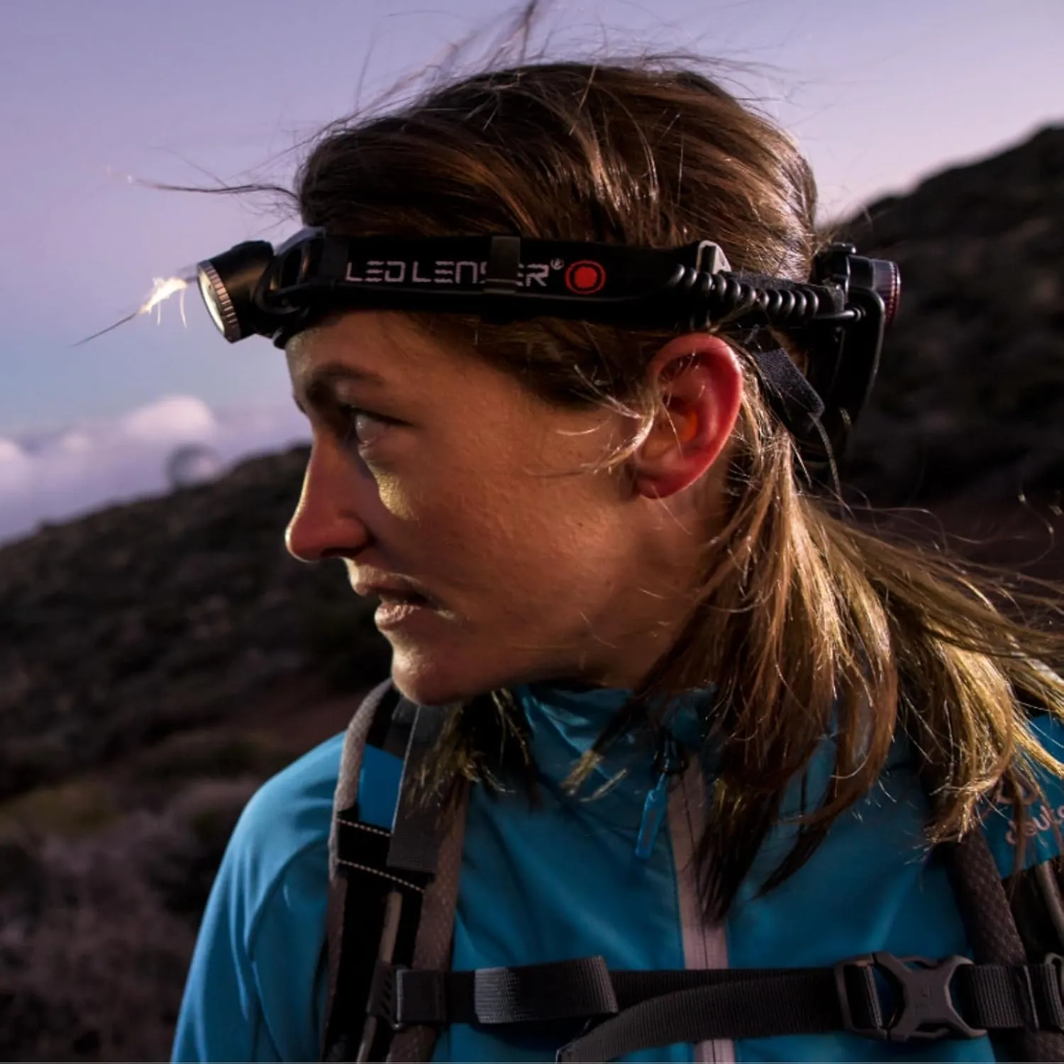 Ledlenser H7R.2 - Rechargeable LED Head Torch, Super Bright 300 Lumens Headlamp, Water Resistant (IPX6), Camping, Fishing, Hiking Equipment, Rechargeable Work Head Torch, Up to 30 Hours Running Time