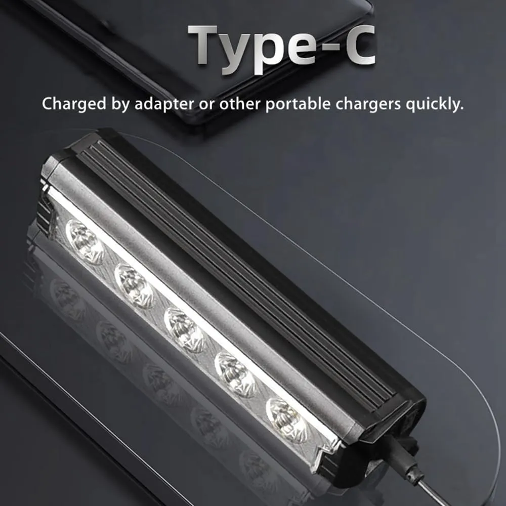 LeoPlas Bicycle Headlight Front Cycling Head Lamp Cycle Head Light Rechargeable Bike Headlamp for Riding Biking