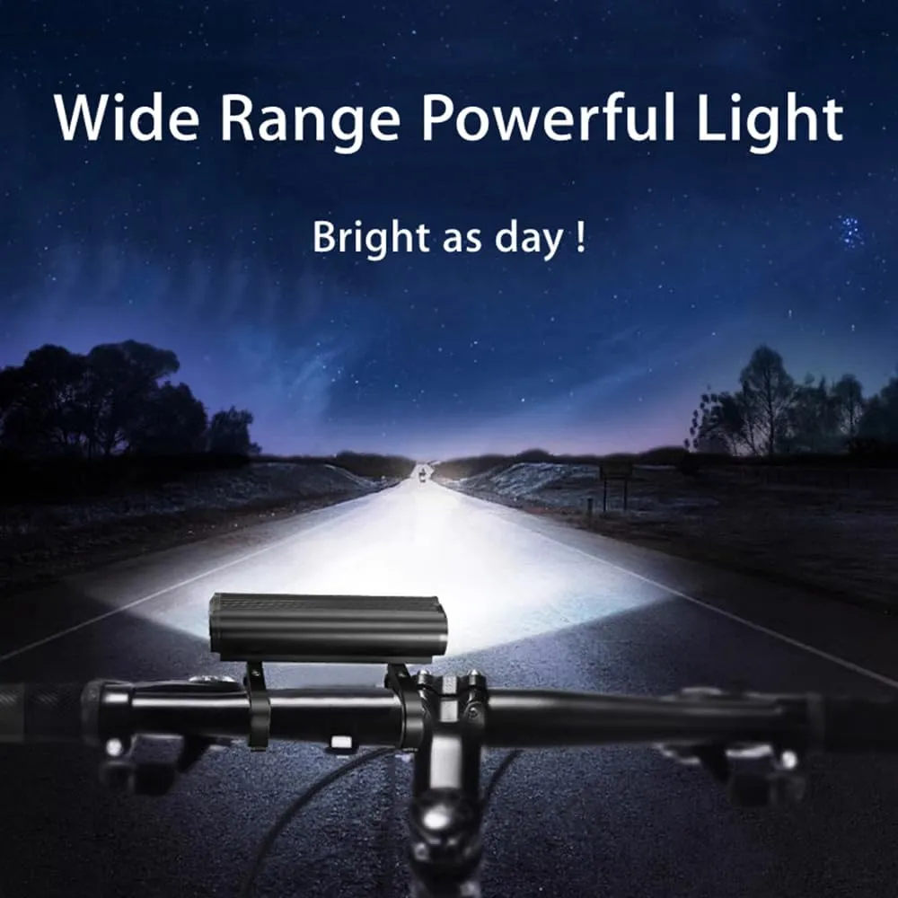 LeoPlas Bicycle Headlight Front Cycling Head Lamp Cycle Head Light Rechargeable Bike Headlamp for Riding Biking