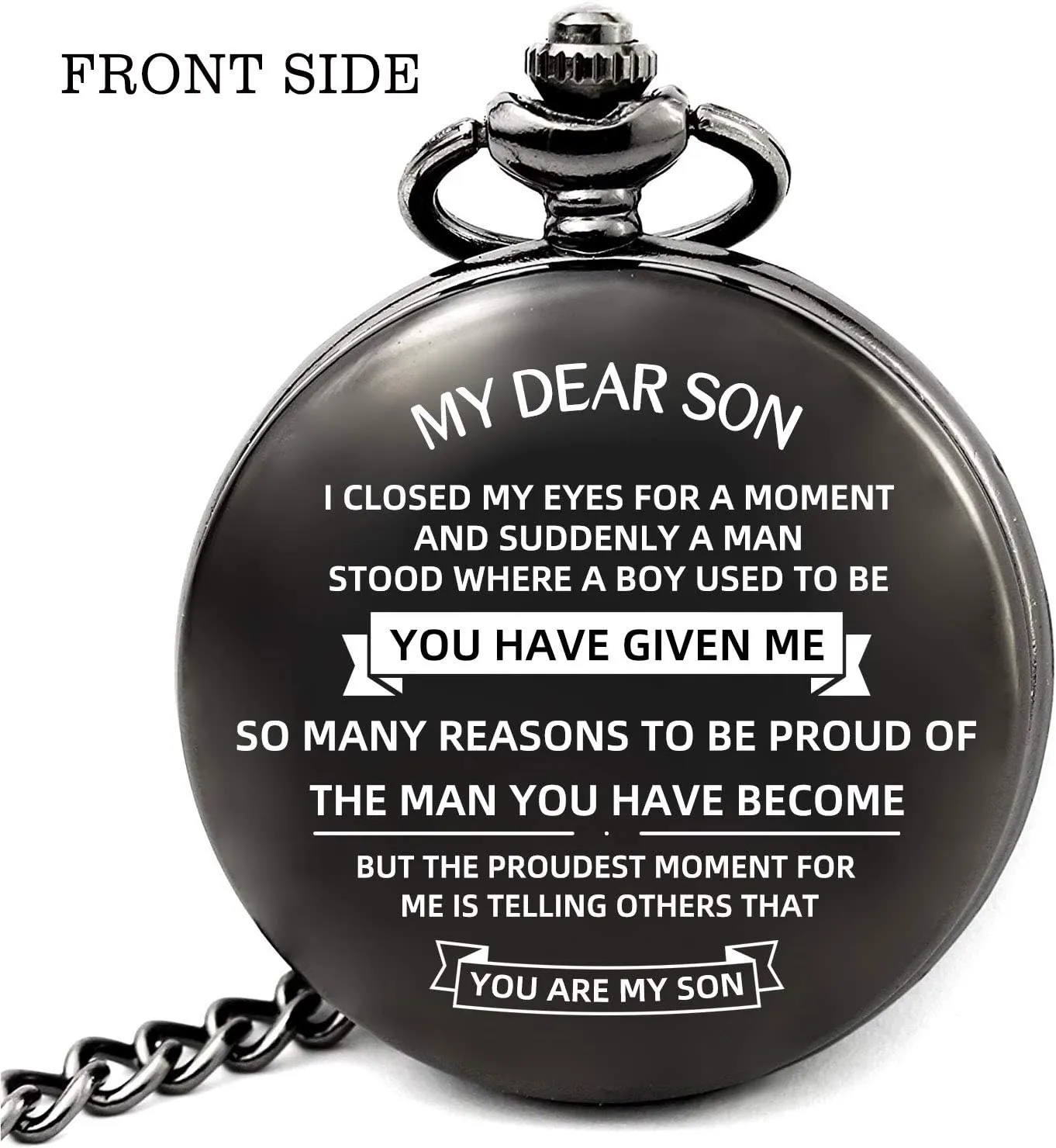 levonta Gifts for Son from Mom Compass Hiking Waterproof Engraved Gift