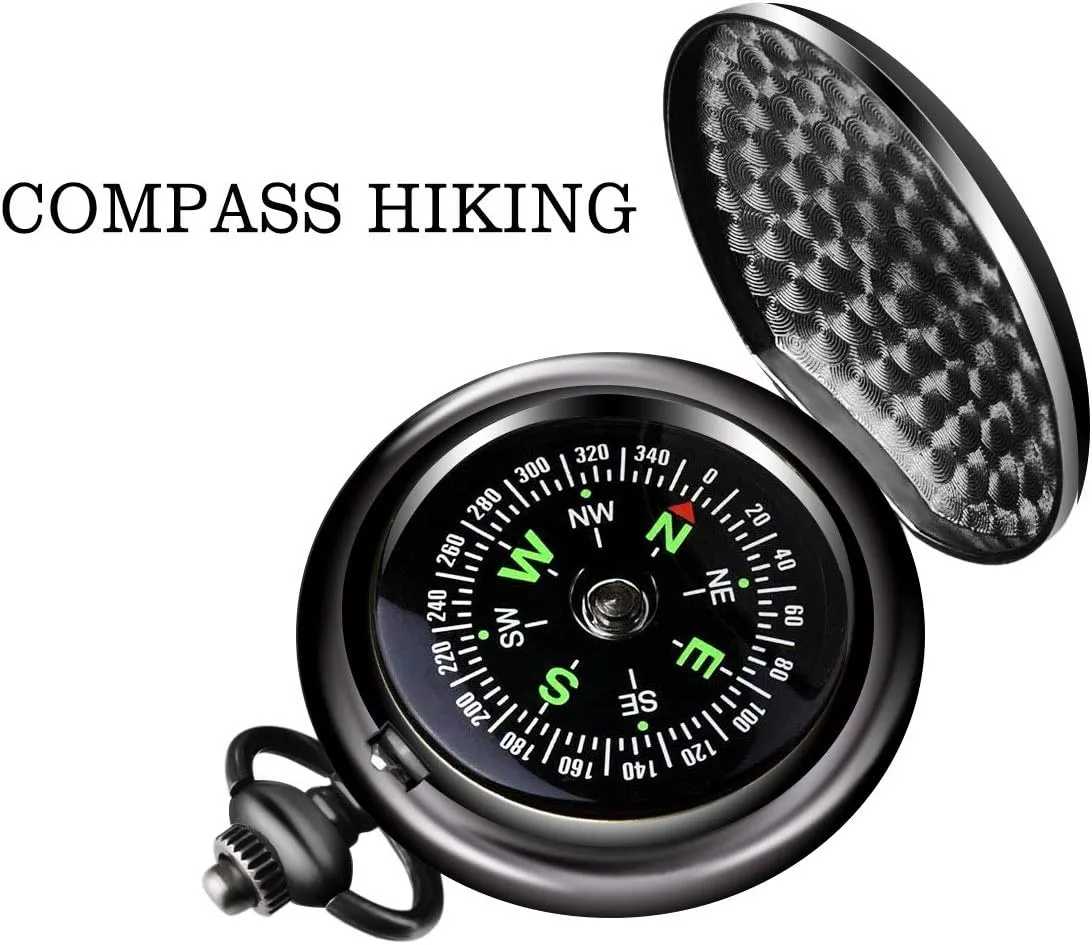 levonta Gifts for Son from Mom Compass Hiking Waterproof Engraved Gift