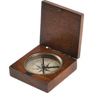 Lewis & Clark Compass – Antique Brass Expedition Pocket Compass