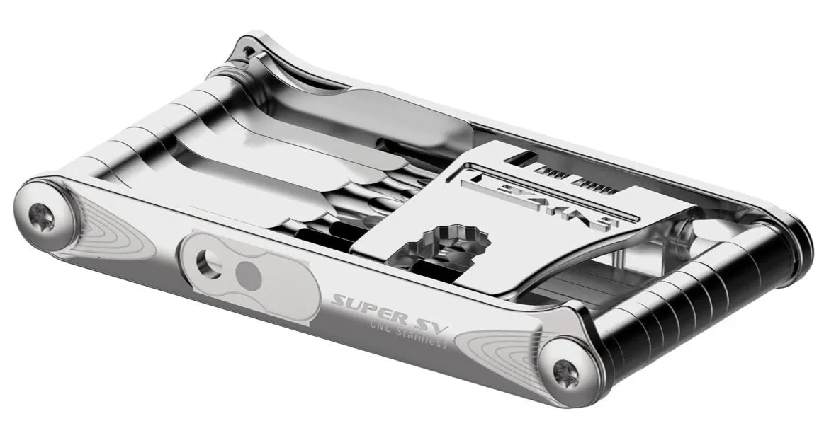 LEZYNE Super SV22 Bicycle Multi-Tool Anti-Corrosion Stainless Steel Bits