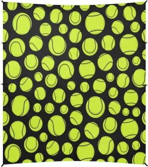 Lovely Green Tennis Ball Beach Tent Camping Sun Shelters Portable Outdoor Canopy Sun Shade for Camping Trips Fishing Backyard Fun or Picnics Easy Setup with Carrying Bag