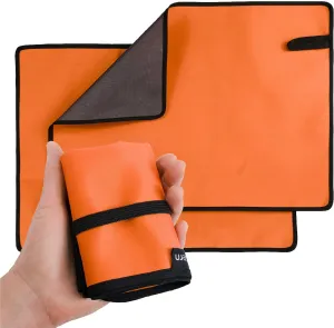 Lucern Two Outdoor Seat Pads, 100% Waterproof, Ultralight 1.9 oz, Pocket Size, Puncture Resistant, Durable, Easy to Use, Ideal for Camping, Hiking, Fishing, Skiing, Stadium Seating, Picnicking