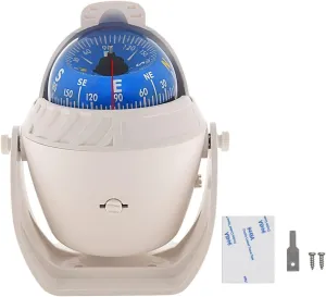 Marine Compass LED Light Navigation Pivoting Electronic Automotive Compasses for Boat Car Truck