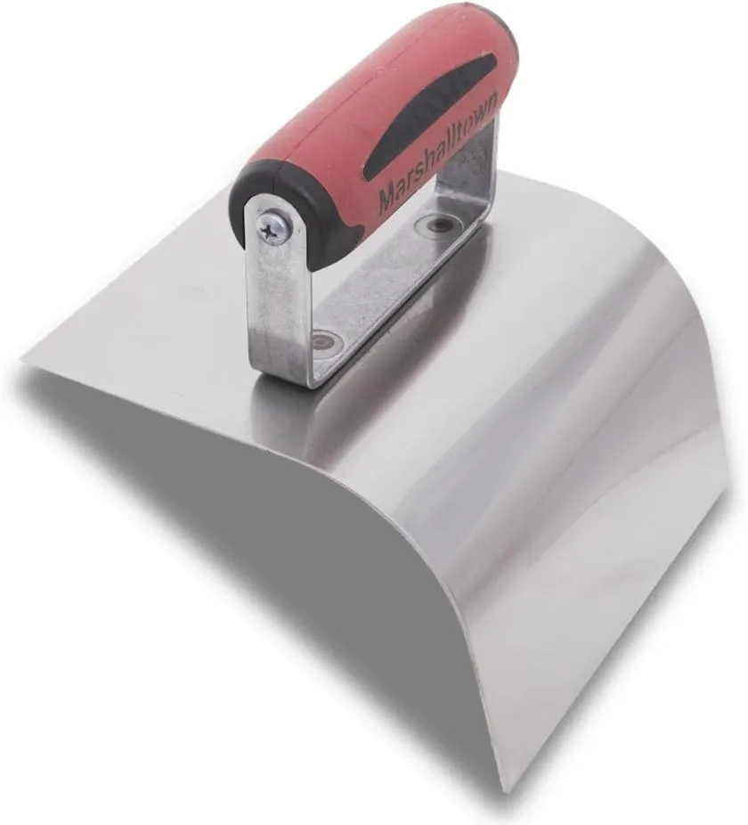 MARSHALLTOWN Curb Hand Tool, Concrete, DuraSoft Handle, CT197SSD