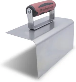 MARSHALLTOWN The Premier Line 178SSD 8-Inch by 4-Inch by 4-Inch 82 Degree Stainless Steel Outside Step Tool