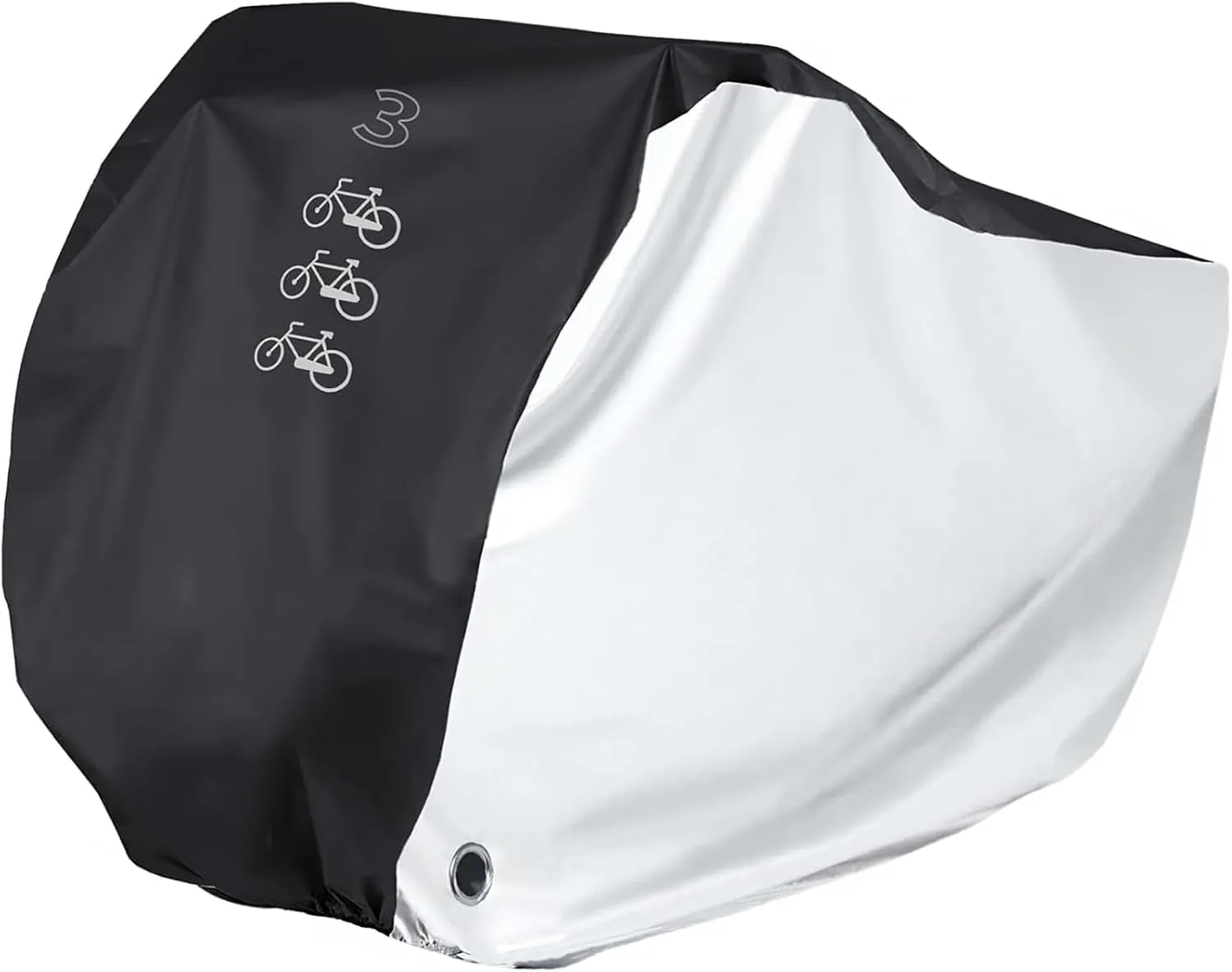 Maveek Waterproof Cycle Bike Rain Cover For 1 2 3 Cycle Bikes, Road Bicycle Cover Outdoor Indoor Storage Water Resistance Travel Transport Garage Shed Tent Winter Summer All Weather