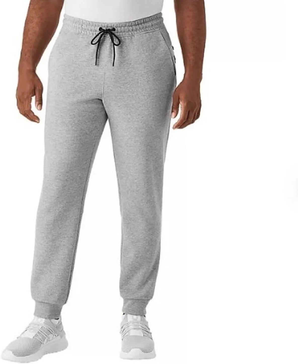 Member's Mark Men's Regular Fit Everyday Active Jogger Pant (US, Alpha, XX-Large, Regular, Regular, Medium Grey Heather)
