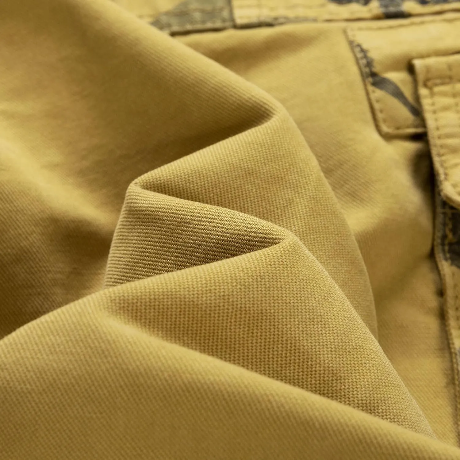 Men's Camo Cargo Shorts Relaxed Fit Multi-Pocket Outdoor Camouflage Cargo Shorts Cotton Belt not Included