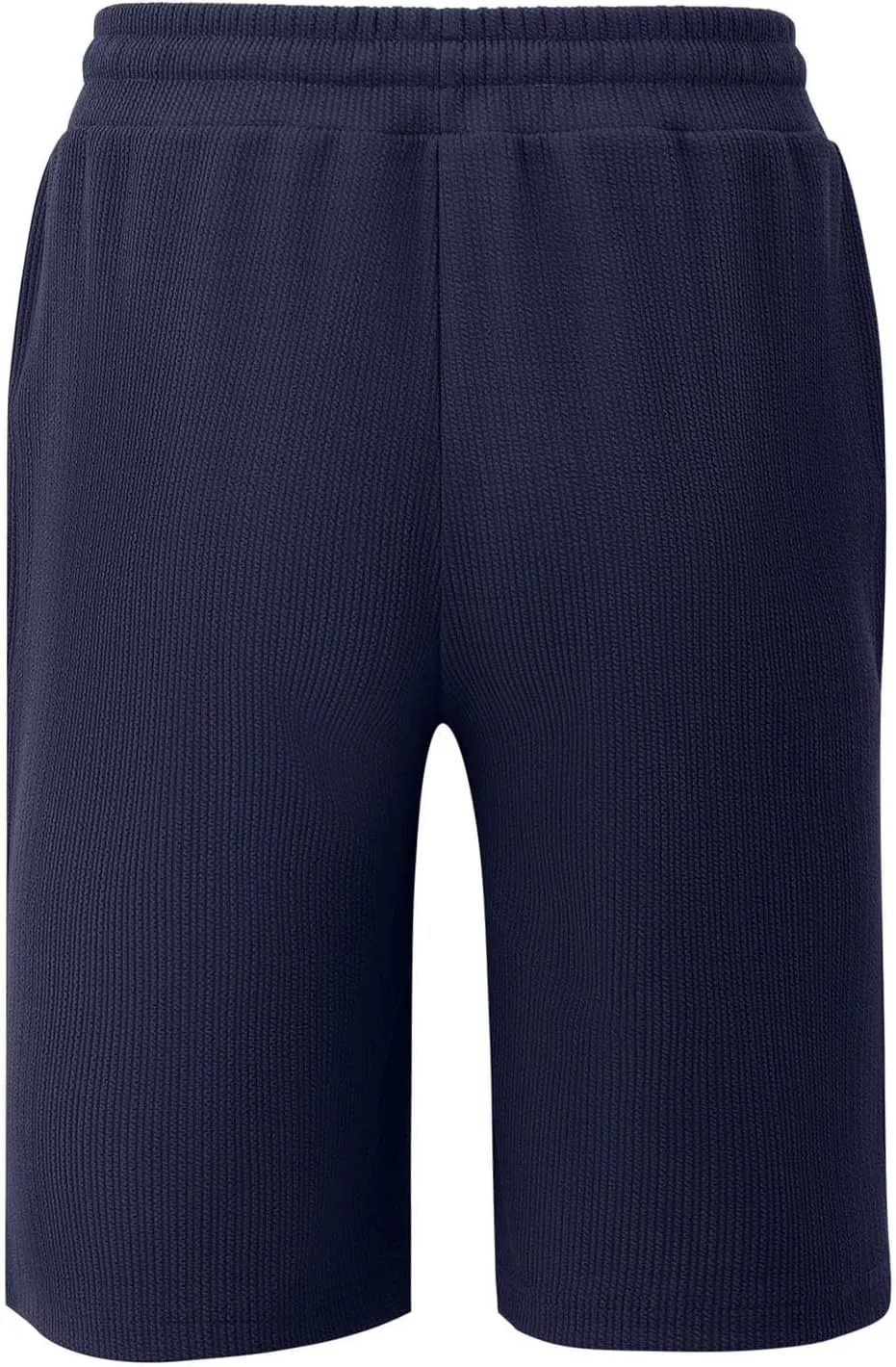Mens Casual Summer Shorts Cargo Design Lightweight Stretch Waist Multi Pocket Outdoor Lounge Wear