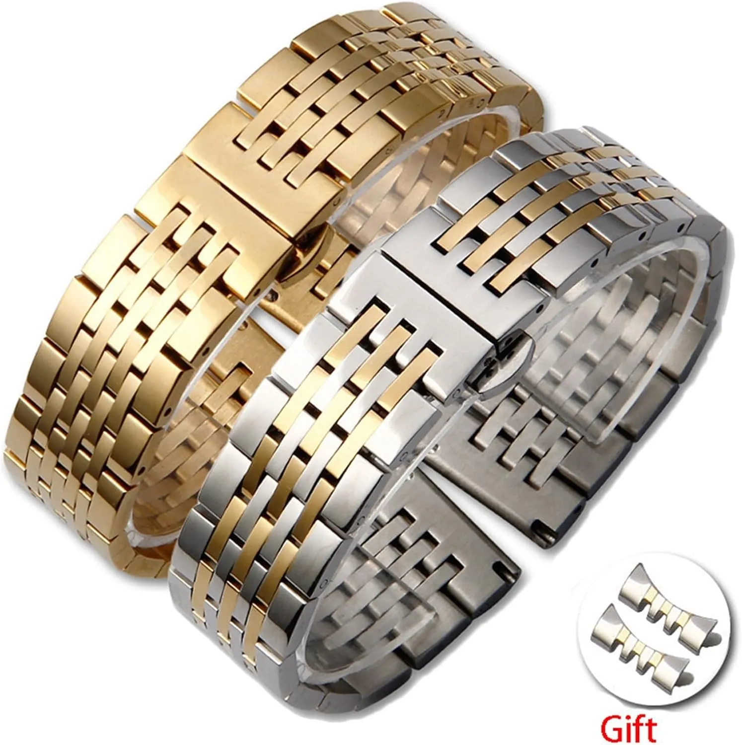 Metal Watch Strap Quick Release Watch Bands For Men Women 12 14 16 18 19 20 22 24mm Replacement Band