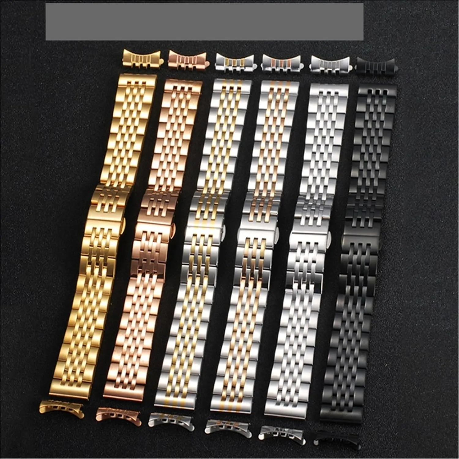 Metal Watch Strap Quick Release Watch Bands For Men Women 12 14 16 18 19 20 22 24mm Replacement Band