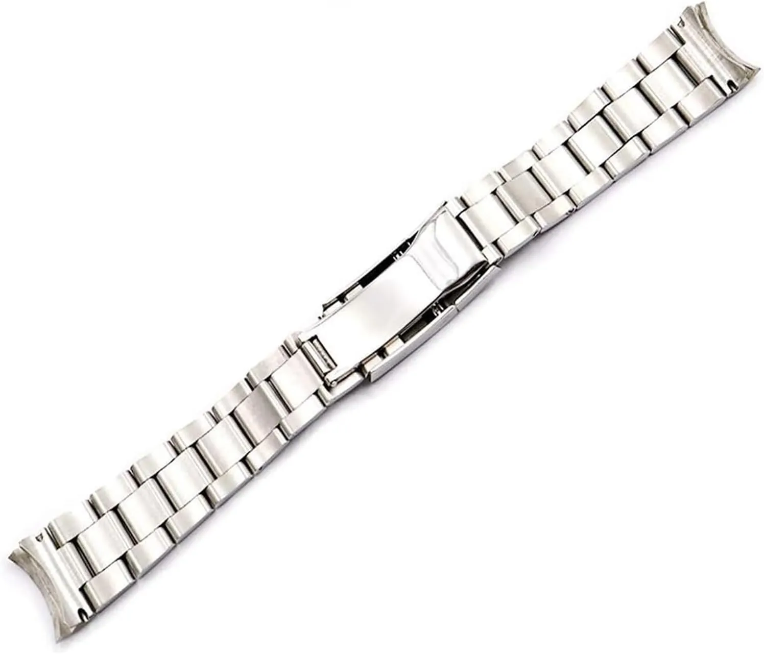 Metal Watch Straps,Brushed Solid Quick Release Metal Watch Strap Men's sports strap 20mm 21mm Silver Brushed 316L Stainless Steel Watch Band Belt Strap Bracelets