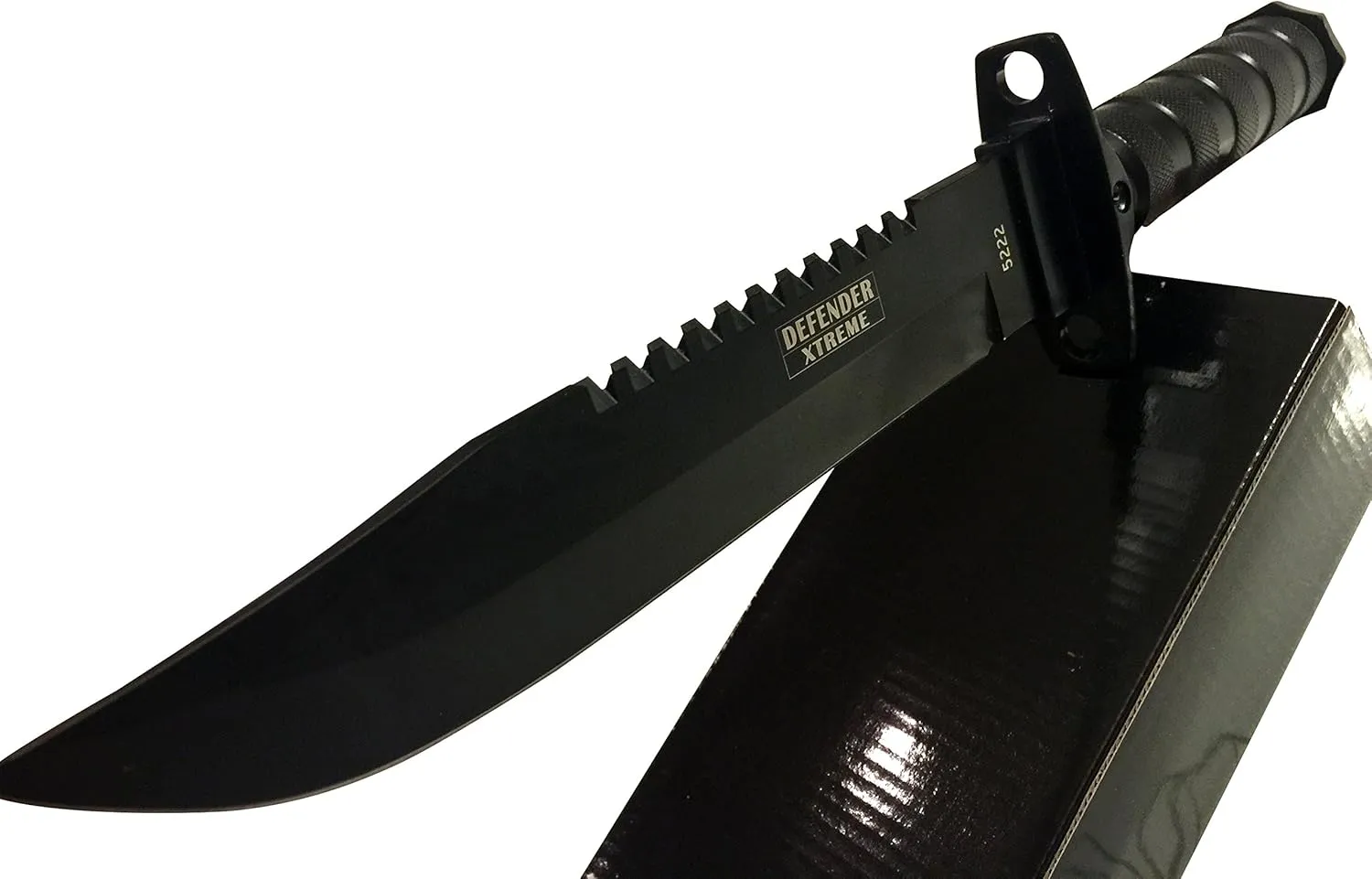 Military Survival Knife Bundle with Fire Starter & Compass