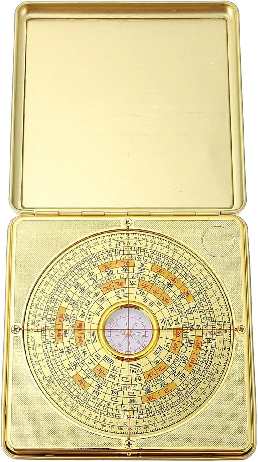 Mipcase Portable Survival Compass Chinese Ancient Compass Hiking and Camping Tool
