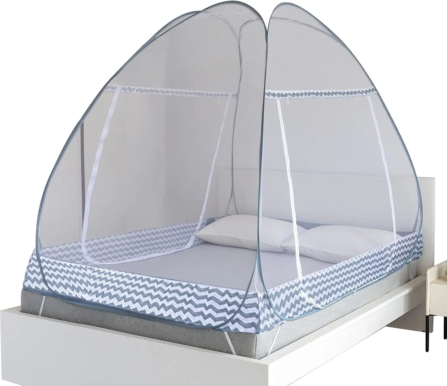 Mosquito Net Pop Up Ten,Folding Netting Bed Tent,Portable Mosquito Netting with Bottom,Bug Net,Canopy Outdoor,Camping Tent,Insect Screen,Ultralight,Folding Design,L79 x W59 x H57 inch