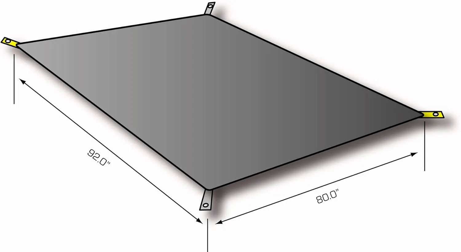 Mountainsmith Tent Foot Print, Waterproof Camping Tent Tarp, Ground Tent Mat for Camping and Hiking, Lightweight and Foldable