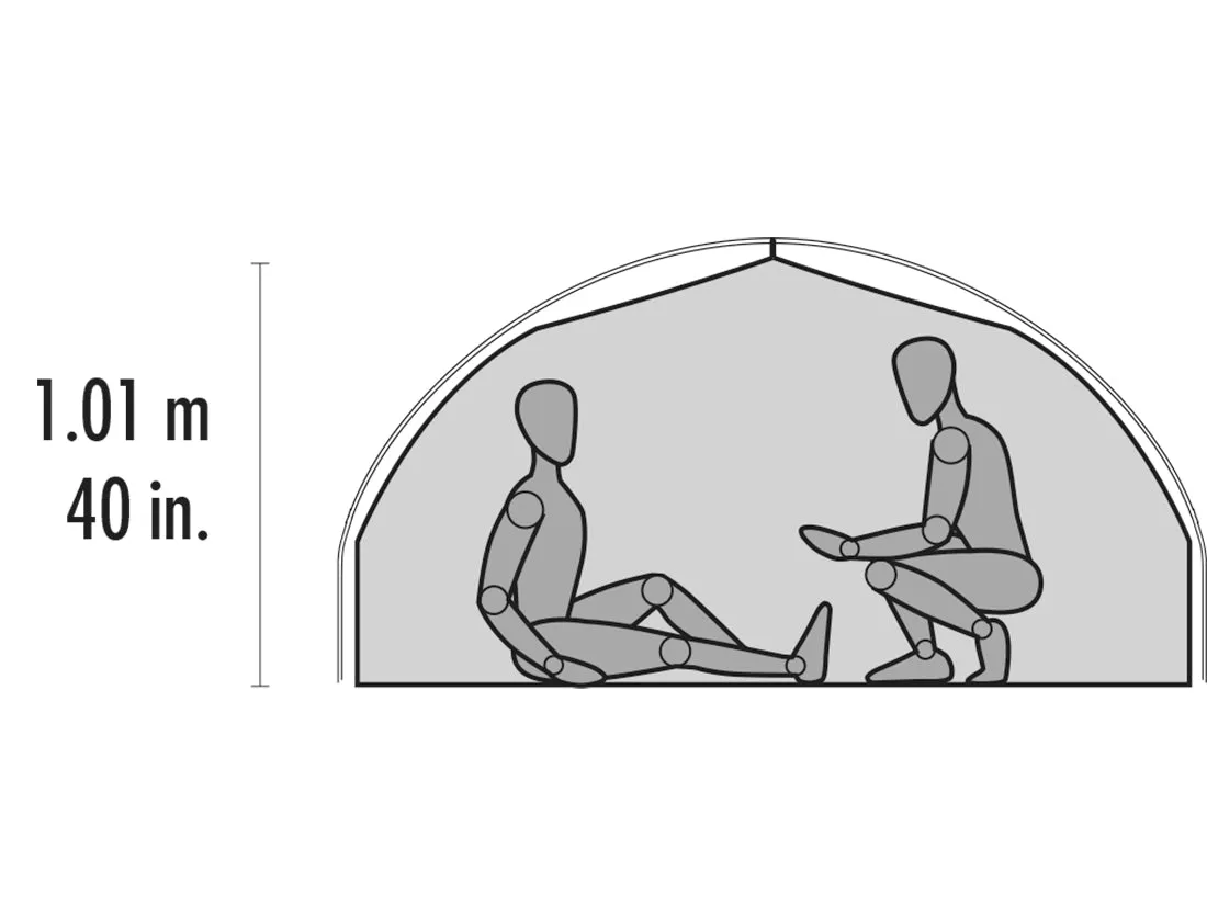 MSR Carbon Reflex Ultralight Tent - 3 Person