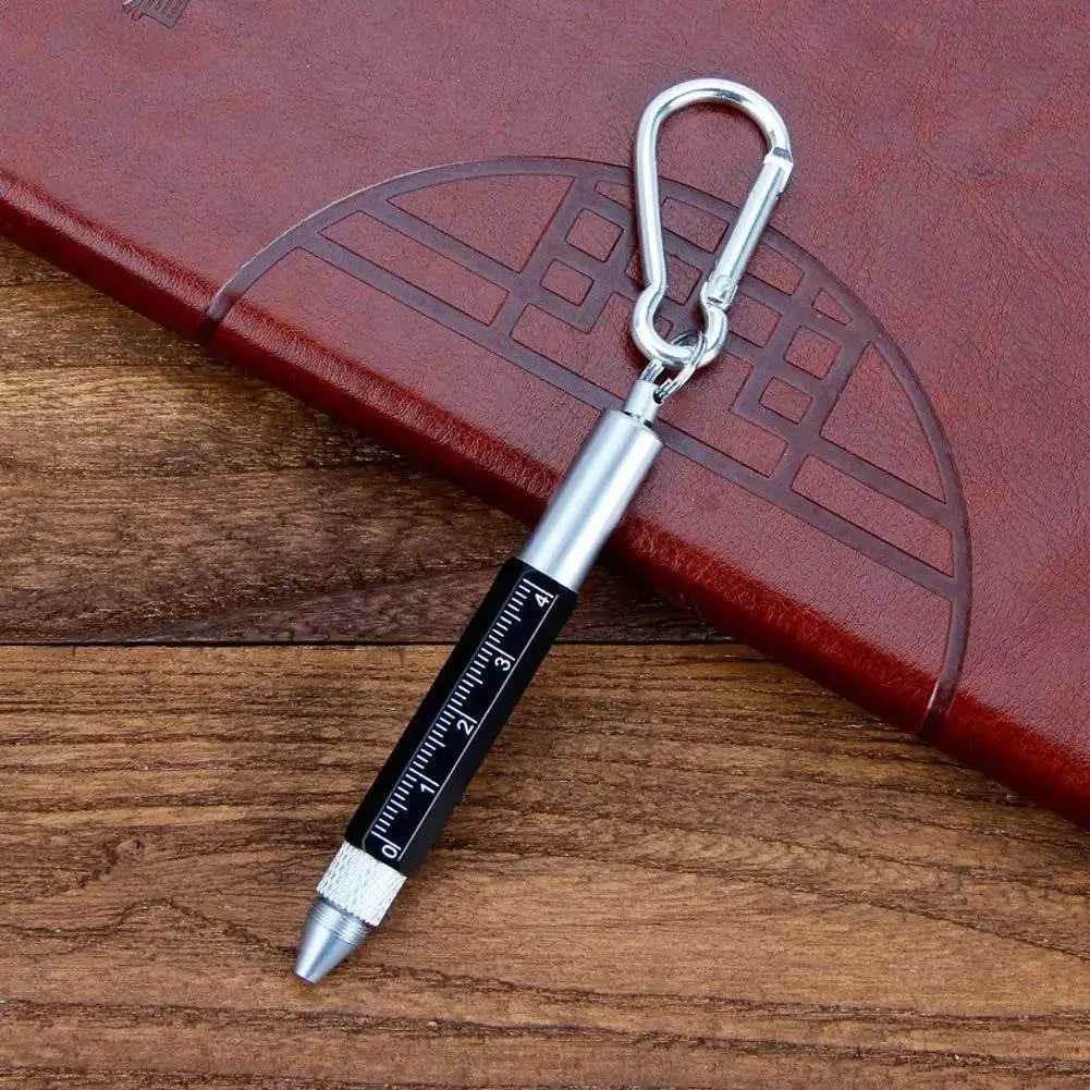 Multi-Pen Keychain Tool - 6-in-1 Pocket Pro Kit