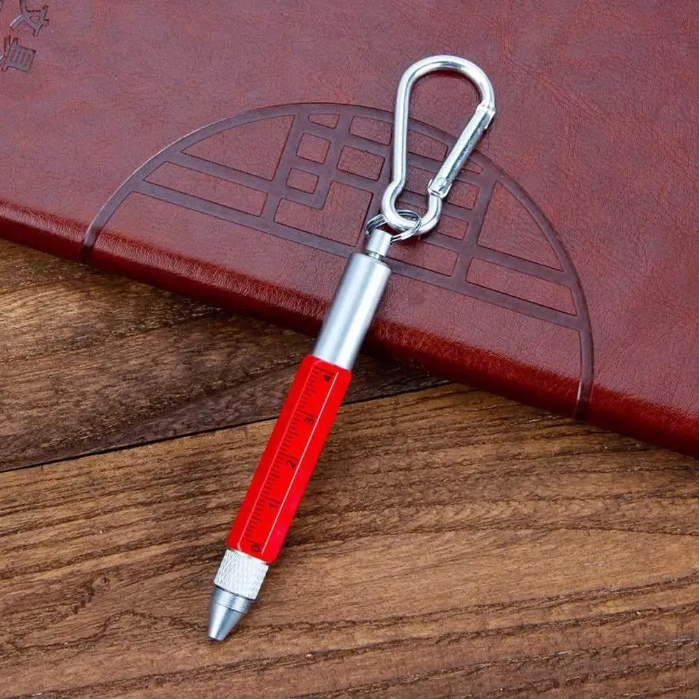 Multi-Pen Keychain Tool - 6-in-1 Pocket Pro Kit