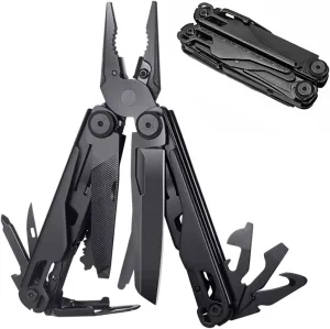Multi-Purpose Pocket Knife Pliers Kit, Durable Stainless Steel hexagon socket screw for Survival, Camping, Hunting