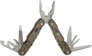 Multi Tool with Knife Portable Outdoor Multifunctional Pliers Multi-Purpose Tool Kit (for Home, Travel, Camping, Survival, Fishing)
