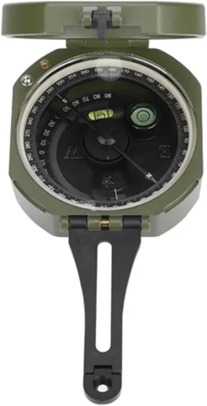 Multifunctional Geological Compass, with High Accuracy and Luminous Display, and Shockproof for Outdoor Adventure, Orienteering
