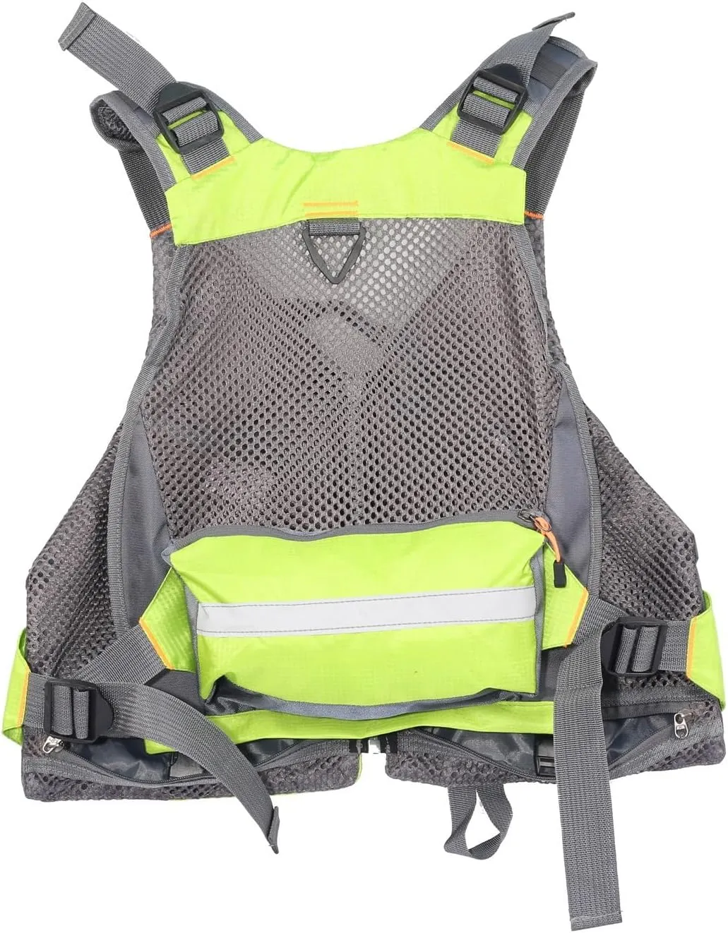 Multifunctional Kayak Life Jackets for Adults - Fishing, Multi Pocket Portable Detachable Clothing with Floating Material Breathable Life-Saving Rock Fishing