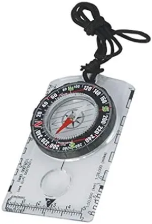 Multifunctional Map Compass, North Needle, Orienteering Professional High-Precision Portable Sports Map Scale